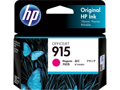 Picture of HP 915 Magenta Original Ink Cartridge