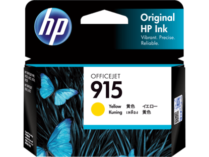 Picture of HP 915 Yellow Original Ink Cartridge