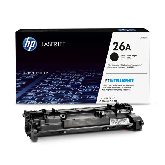Picture of HP 26A Black Original LaserJet Toner Cartridge