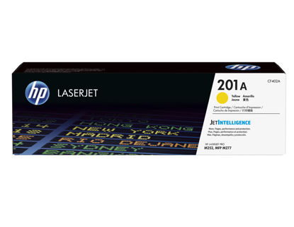 Picture of HP 201A Yellow LaserJet Toner Cartridge