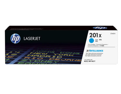 Picture of HP 201X Cyan LaserJet Toner Cartridge