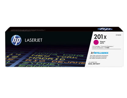 Picture of HP 201X Magenta LaserJet Toner Cartridge
