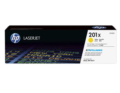 Picture of HP 201X Yellow LaserJet Toner Cartridge