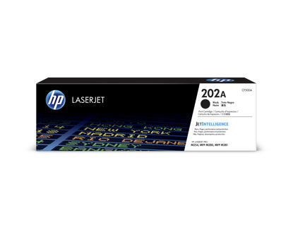 Picture of HP 202A Black LaserJet Toner Cartridge