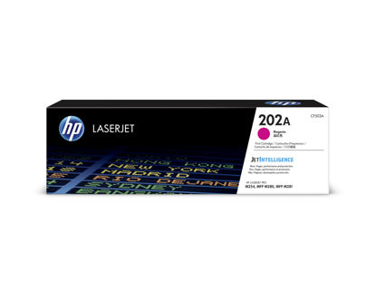 Picture of HP 202A Magenta LaserJet Toner Cartridge