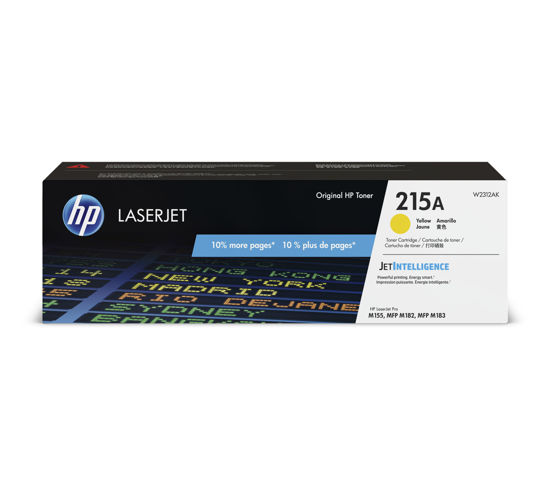 Picture of HP 215A Yellow  Original LaserJet Toner Cartridge