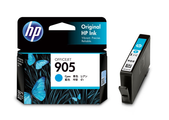 Picture of HP 905 Cyan Original Ink Cartridge