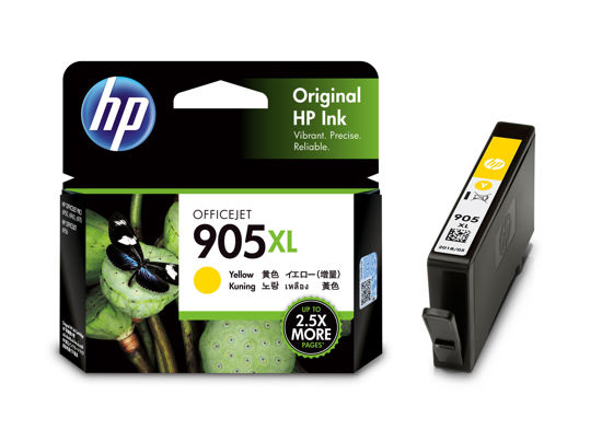 Picture of HP 905XL Yellow Original Ink Cartridge