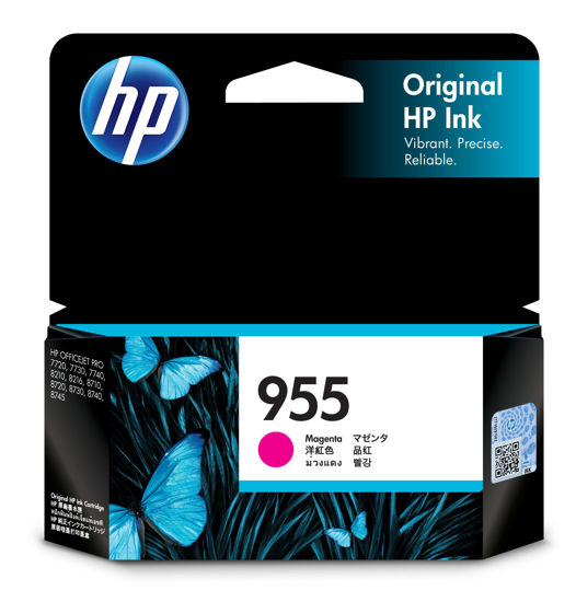 Picture of HP 955 Magenta Original Ink Cartridge