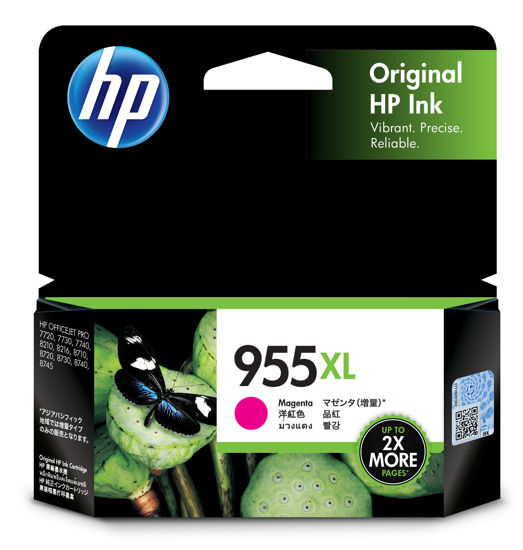 Picture of HP 955XL Magenta Original Ink Cartridge