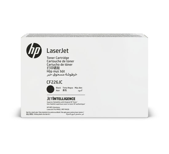 Picture of HP CF226JC Black Contract Original LaserJet Toner Cartridge