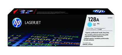 Picture of HP 128A Cyan Original LaserJet Toner Cartridge
