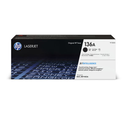 Picture of HP 136A Black Original LaserJet Toner Cartridge