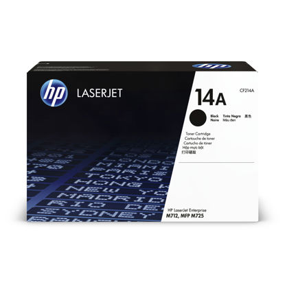 Picture of HP 14A Black Original LaserJet Toner Cartridge