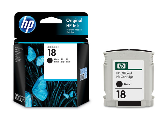 Picture of HP 18 Black Ink Cartridge