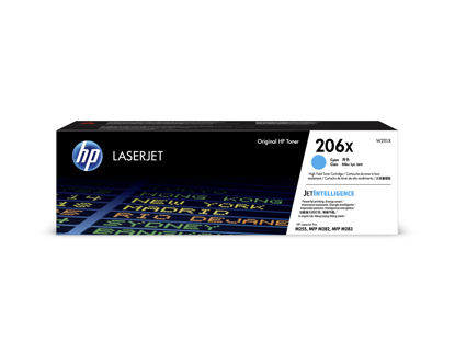 Picture of HP 206X High Yield Cyan Original LaserJet Toner Cartridge