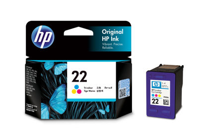 Picture of HP 22 Tri-color Ink Cartridge