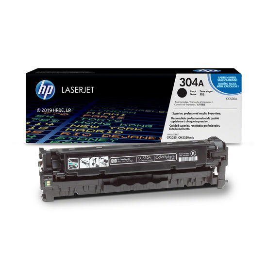 Picture of HP 304A Black Original LaserJet Toner Cartridge