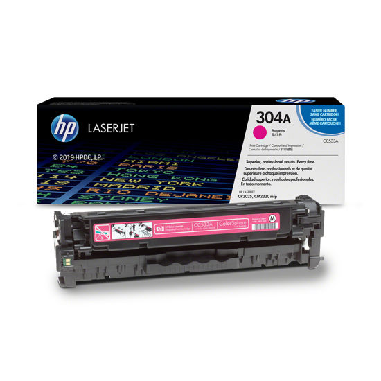 Picture of HP 304A Magenta Original LaserJet Toner Cartridge