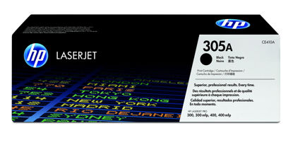 Picture of HP 305A Black Original LaserJet Toner Cartridge