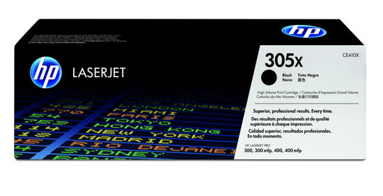 Picture of HP 305X High Yield Black Original LaserJet Toner Cartridge