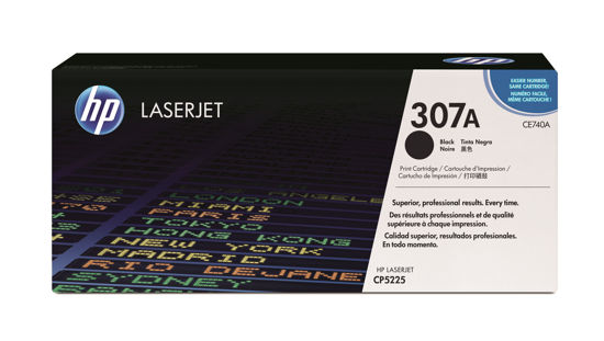 Picture of HP 307A Black  Original LaserJet Toner Cartridge