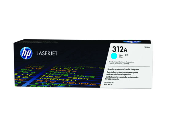 Picture of HP 312A Cyan Original LaserJet Toner Cartridge