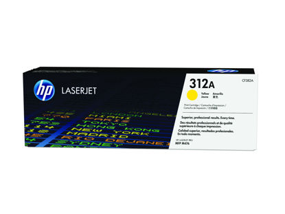 Picture of HP 312A Yellow Original LaserJet Toner Cartridge