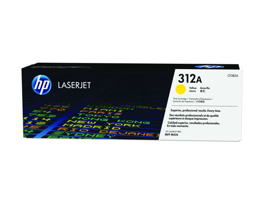 Picture of HP 312A Yellow Original LaserJet Toner Cartridge