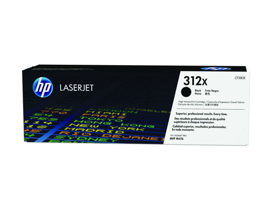 Picture of HP 312X High Yield Black Original LaserJet Toner Cartridge