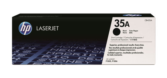 Picture of HP 35A Black Original LaserJet Toner Cartridge