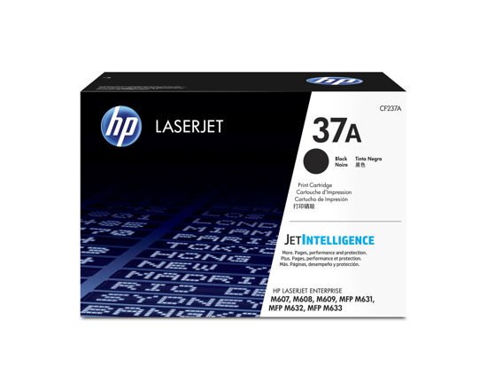Picture of HP 37A Black Original LaserJet Toner Cartridge