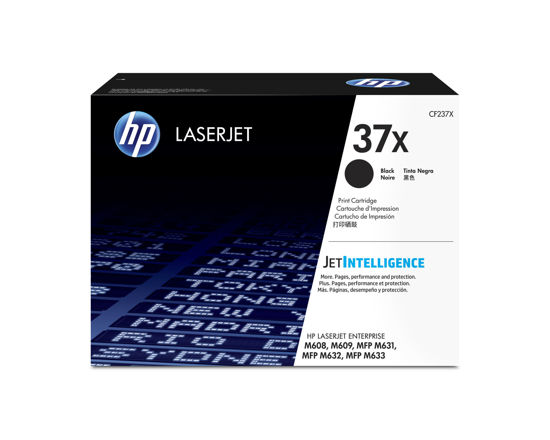 Picture of HP 37X High Yield Black Original LaserJet Toner Cartridge