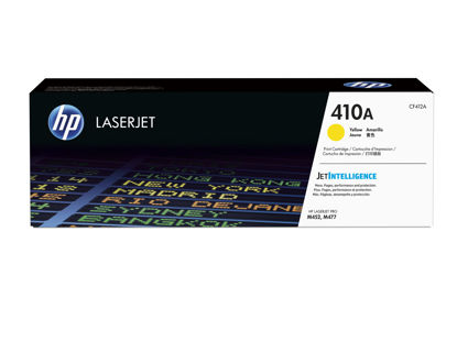 Picture of HP 410A Yellow Original LaserJet Cartridge