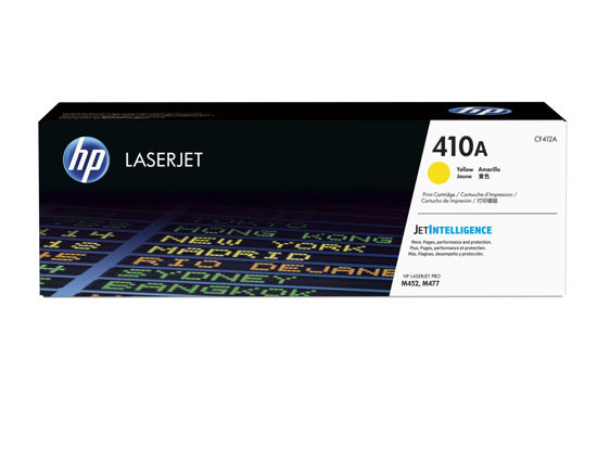 Picture of HP 410A Yellow Original LaserJet Cartridge