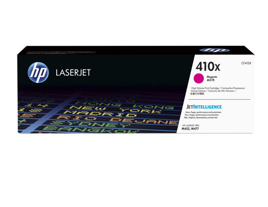 Picture of HP 410X High Yield Magenta Original LaserJet Cartridge