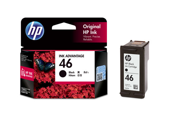 Picture of HP 46 Black Ink Advantage Cartridge