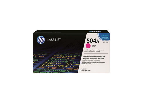 Picture of HP 504A Magenta Original LaserJet Toner Cartridge