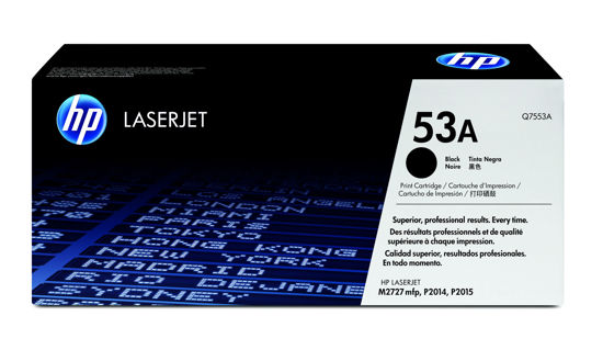 Picture of HP 53A Black Original LaserJet Toner Cartridge