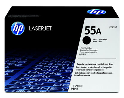 Picture of HP 55A Black Original LaserJet Toner Cartridge