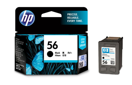 Picture of HP 56 Black Ink Cartridge