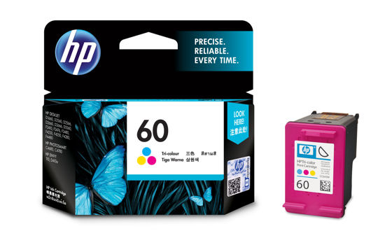 Picture of HP 60 Tri-color Ink Cartridge