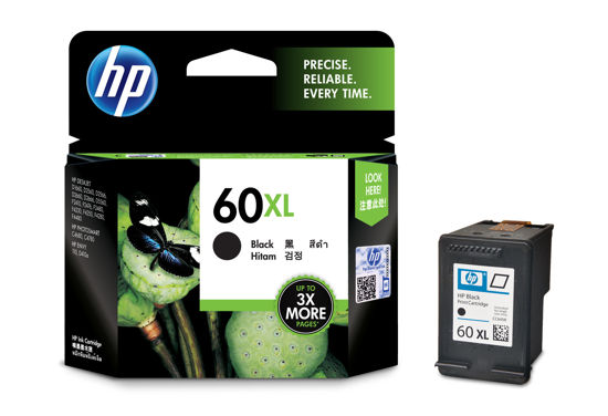 Picture of HP 60XL Black Ink Cartridge