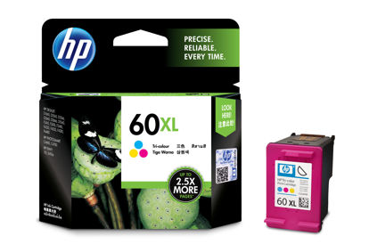 Picture of HP 60XL Tri-color Ink Cartridge