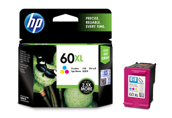 Picture of HP 60XL Tri-color Ink Cartridge