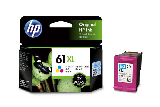 Picture of HP 61XL Tri-color Ink Cartridge