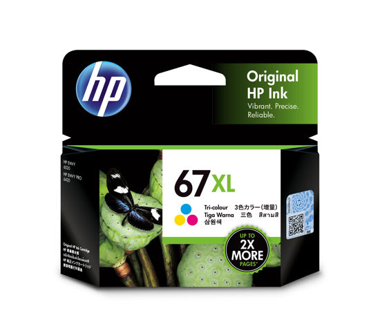 Picture of HP 67XL Tri-color Original Ink Cartridge