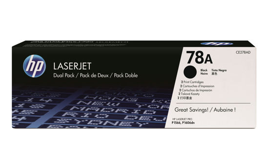 Picture of HP 78A Blk Dual Pack LJ Toner Cartridge