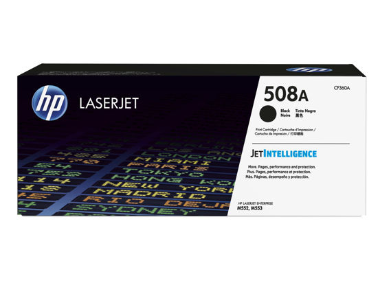 Picture of HP 508A Black Original LaserJet Toner Cartridge
