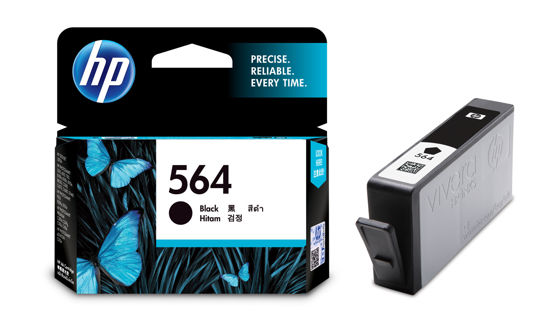 Picture of HP 564 Black Ink Cartridge